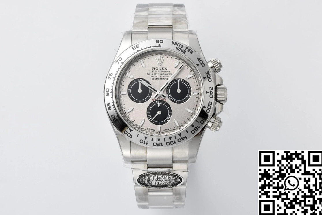 Factory Rolex Grey M126509 Daytona Cosmograph Clean Bezel 1007